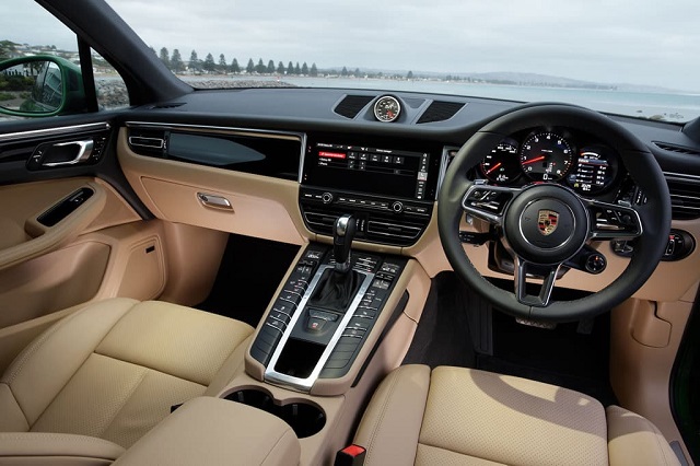2022 Porsche Macan EV cabin