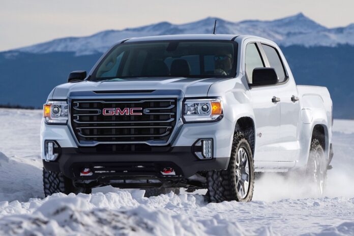 2022 GMC Canyon front