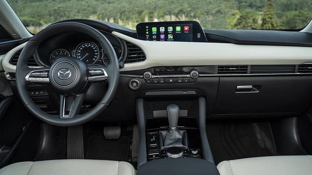 2022 Mazda 3 interior