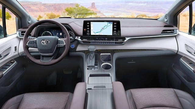 2023 Toyota Sienna interior