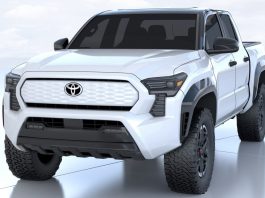2023 Toyota Tacoma EV front