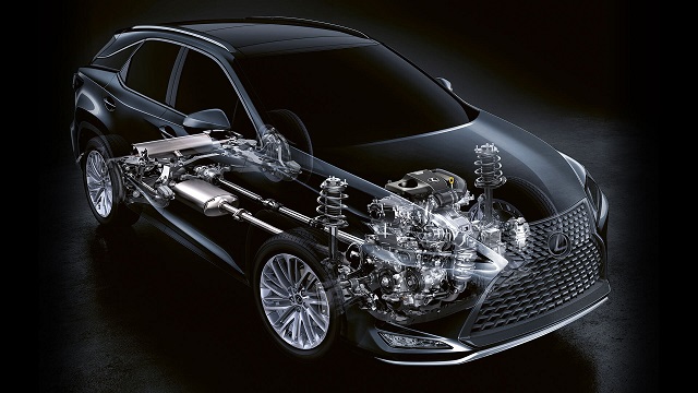 2023 Lexus RX 450h engine