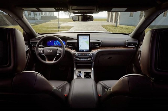 2023 Ford Explorer EV interior
