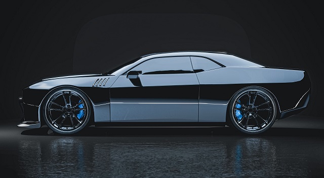 2024 Dodge Challenger eMuscle rendering